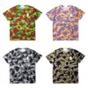 Shark Tshirts Summer Mens Designer Shirt Shorts Oversiase T Shirts for Men Designer Tshirt Men Designer Kąpiel małpa