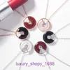 Top Quality Car tires's necklace For women online store Amulet Necklace ins collarbone net Red Black Agate white female versatile With Original Box