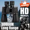 Telescópio borwolf 10-30x50 alta ampliação zoom profissional poderoso binóculos luz noite para caça monocular