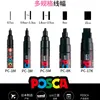 Uni Posca – ensemble de marqueurs de peinture, 48/29/36/16/8/7 couleurs, stylos de peinture PC-1M/3M/5M/8K/17K, ensemble complet de marqueurs POSCA pour dessin artistique, cadeau 240108
