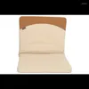 Chaise de camping de meubles de camp marron et beige plage pliante adulte 16,4 lbs