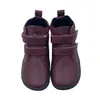 TipsieToes Topmerk Barefoot Leather Baby Peuter Meisje Jongen Kinderschoen Voor Mode Lente Herfst Winter Enkellaarsjes Bredere Teen Box 240108