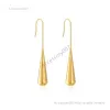 designer jewelry earing Fashion Gold Earring Designer Letters Stud Earrings Woman Luxury Clip Eardrop Round Geometric Gold Plated Silver Jewelry