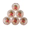 Lady Hornet design glazen asbak Ronde diameter lichtgewicht 6 stuks display wasbare transparante asbakken ZZ