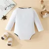 INS Baby plaid long sleeve rompers onesie infant girls cotton bodysuits jumpsuits with bibs Fashion toddler kids cotton climb clothes S1007