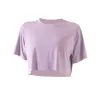 LL NY Summer Loose Top Yoga Clothes Female Fitness Crewneck kortärmad t-shirt som kör sportsmock