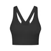 Lu Lu Lemens outfit Deep Yoga V Neck Sports Bh Pads Women Dreatble Fitness Tank Push Up Workout Crop Top Soft Gym Vest Plus Size Underwear