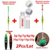 2023 Smart Fishing Float Ledordinary Luminous med CR425 laddningsbar laddningsutrustning 3G20G Set Summer Night Carp 240108