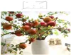 67CM height artificial fruit tree branches artificial pomegranate fruit branch simulation flower home decoration wedding fake flow5203776