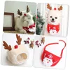 Cat Costumes Christmas Puppy Costume Santa Costum