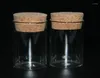 زجاجات 10pcs 30 40mm 15ml أنبوب اختبار فارغ واضح مع Cork Stopper Spice Slifper Sylid Synd Sailer Vials Diy Craft