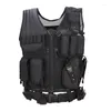 Hunting Jackets Tactical Army Military Combat Armor Vest Men's Adjustable Outdoor CS Training