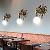 Lampa ścienna Trójkąt Dragon Kreatywna spersonalizowana dekoracja zwierząt nordycka salon restauracja sypialnia badanie retro