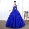 Festklänningar jeheth spets applikationer en axel prom klänning blommor klänning prinsessa söt 16 vuxna puffy quinceanera vestido formatura