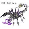Colored 3D Metal Jigsaw Toy Assembly Gifts for Children Puzzles for Kids Adult Toys Metal Puzzle Free Tools 240108