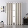 BILEEHOME Modern Blackout Curtains For Living Room Bedroom Window Treatments Solid Color Blinds Drapes Kids Curtain Custom 240109