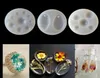 Juego de 3 moldes de silicona con forma de lágrima redonda para resina epoxi, herramienta de fabricación de joyas, accesorios para manualidades DIY 5411411