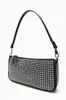 Kvällspåsar 2024 Spring Summer Black Rivet Hobo Tote Handväska Luxury Bag Bolsas för kvinnor
