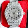 Diamentowe zegarki Designerskie zegarki dla męskiego automatycznego ruchu mechanicznego Wodoodporna bransoletka 42 mm Sapphire Stal nierdzewna 904L Na rękę Montre de Luxe Prezent