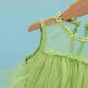 Kız Elbiseler Çocuk Dantel Elbise Kızlar Balo Kıyafetleri Gençler Düğün Kostümleri Yaz Kısa Kollu Lolita Vestidos 4 6 8 10 12 Yıl