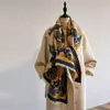 24SS herfst/winter nieuwe mode kasjmier sjaal dames etnische stijl bloem warme veelzijdige lange sjaal