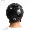 Casques de cyclisme Le plus récent casque de vélo de montagne de vélo de route avec visière d'objectif TT hommes femmes casque de cyclisme sport vtt casque de vélo L240109