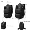 Ozuko men packpack antitheft 17 inch multifunction multifunction business uSB Usb Outdoor Travel Bag Bag Mochila 240108