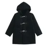 Ragazzi Cappotto di lana 2024 Primavera Autunno Moda Solido Giacche con cappuccio Outwear 414T Cappotto per bambini di alta qualità 240108