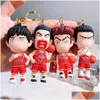 Plush Keychains Pvc Doll Keychain Japanese Anime Dunk Master Couples Car Bags Pendants Jewelry Stores Gift Wholesale Drop Delivery Toy Otbvc