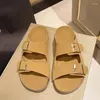 Slippers Zomer Vrouwen Flats Slippers Schoenen 2024 Mode Casual Jurk Strand Sandalen Merk Wandelschoenen Vrouwelijke Zapatillas