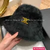 Designer Ball Caps Trendy rabbit hair fisherman hat versatile Triumphal Arch lamb plush basin hat autumn and winter warmth keeping fashion big head circumference E9