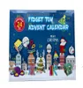 24 st/set Christmas Toys Xmas Countdown Calender Sensory Pack Christmas Blind Box Advent Calendar Christmas Box BWD9790 Sea Shipping9467339