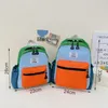 女の子のための子供の学校のバッグ韓国の赤ちゃん幼稚園バックパックキャンバスカラフルなトラベルキッズバッグ生徒240108