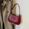 Torby na ramię czerwony pachę dla kobiet 2023 Nowa konsystencja skórzana torba crossbody luksusowa designerka torebki panny młodej Trendcatlin_fashion_bags