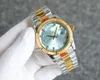 Роскошные женские часы 36 мм Автоматические полностью из нержавеющей стали 904L Светящиеся водонепроницаемые кварцевые женские часы Классические часы Роскошные кирпичные часы в подарок