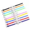 Link Bracelets Sublimation Blank Love Silicone Transfer Printing Diy Consumables Supplies 30pcs/lot