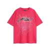 Aranha Hoodie Designer Estrela Mesmo Sp5der 55555 Rosa Verão Mens e Mulheres Na Moda Solta T-shirt Tamanho S-2xl 74BL