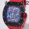 Vs Factory Watch Richa Tourbillon Swiss Automatic Movement RM011 Mens Metal Timing Storage Mechanical Single