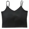 Camis Chic Ven Women Women Tank Crop Top Wost Inditer Tops Tops Sexy Lingerie the Mashing Passed Camisole Lady Spring Summer 2022