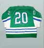 Maillots de hockey brodés Vintage Springfield Ma Indians pour hommes personnalisés Snoop Dogg tous les uniformes cousus en gros taille S-3Xl bonne qualité 73