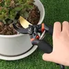 Garden Pruning Shears Plant Trim Horticulture Hand Pruner Shrub Garden Scissor Orchard Branch Shear Professional Pruning Tool 240108