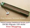 Natural Laoshan Sticks Sandal Wood Rete 205CM100 PITTS Burning Time 50minute For Home Spa2884286