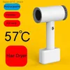 Hair Dryers 15600mAh Wireless Hair Dryer Portable Rechargeable Hot Cold Wind Hair Dryer Cordless Blow Dryer for Painting Outdoor Camping Pet Q240109