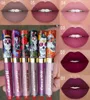 CmaaDu Skull Pattern Long Lasting Lip Gloss Matte Waterproof Lipgloss Fashion Longwear Lips Makeup Products1827235