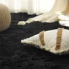 北欧の毛皮の敷物のベッドルームカーペットリビングルームモダンデコレーション毛む