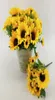 Artificial flowers s silk sun flower silk flowers home decoration table flowers DIY Wedding Decorations5068641