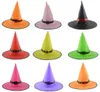 Halloween Witch Hat Masquerade Wizard Spire Hat Witch Costume Akcesorium Cosplay Cosplay Fancy Dress Decor JK1909XB8970879