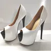 Sapatos de vestido verão peep toe plataformas stilettos 19cm fino salto alto senhoras mulher passarela mostra bombas de dança de pólo plus size 47 48 49 50