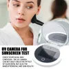 UV Sunscreen Test Camera LED Cosmetic Mirror Suncream Device Skin Mirror Makeup Condition Detection Effectiveness Suncream 240108