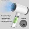 Hair Dryers Portable Profissional Hair Dryer USB Rechargeable ABS Smart Wireless Blow Dryer Home Travel Salon Equipment Hairdryer Diffuser Q240109